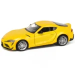 Mașină din metal Toyota GR Supra, scară 1:31, galbenă, MSZ (26515)