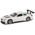 Mașină din metal BMW M6 GT3, scară 1:32, albă, MSZ (29493)