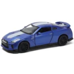 Mașină din metal Nissan GT-R (R35), scară 1:32, albastră, MSZ (26522)