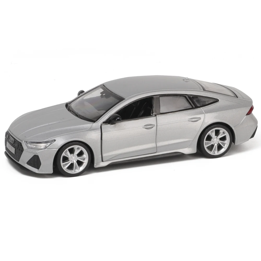 1.35 Audi RS 7 Sportback Mașină din metal Audi RS 7 Sportback, scară 1:35, gri, MSZ (26539) - imagine 1