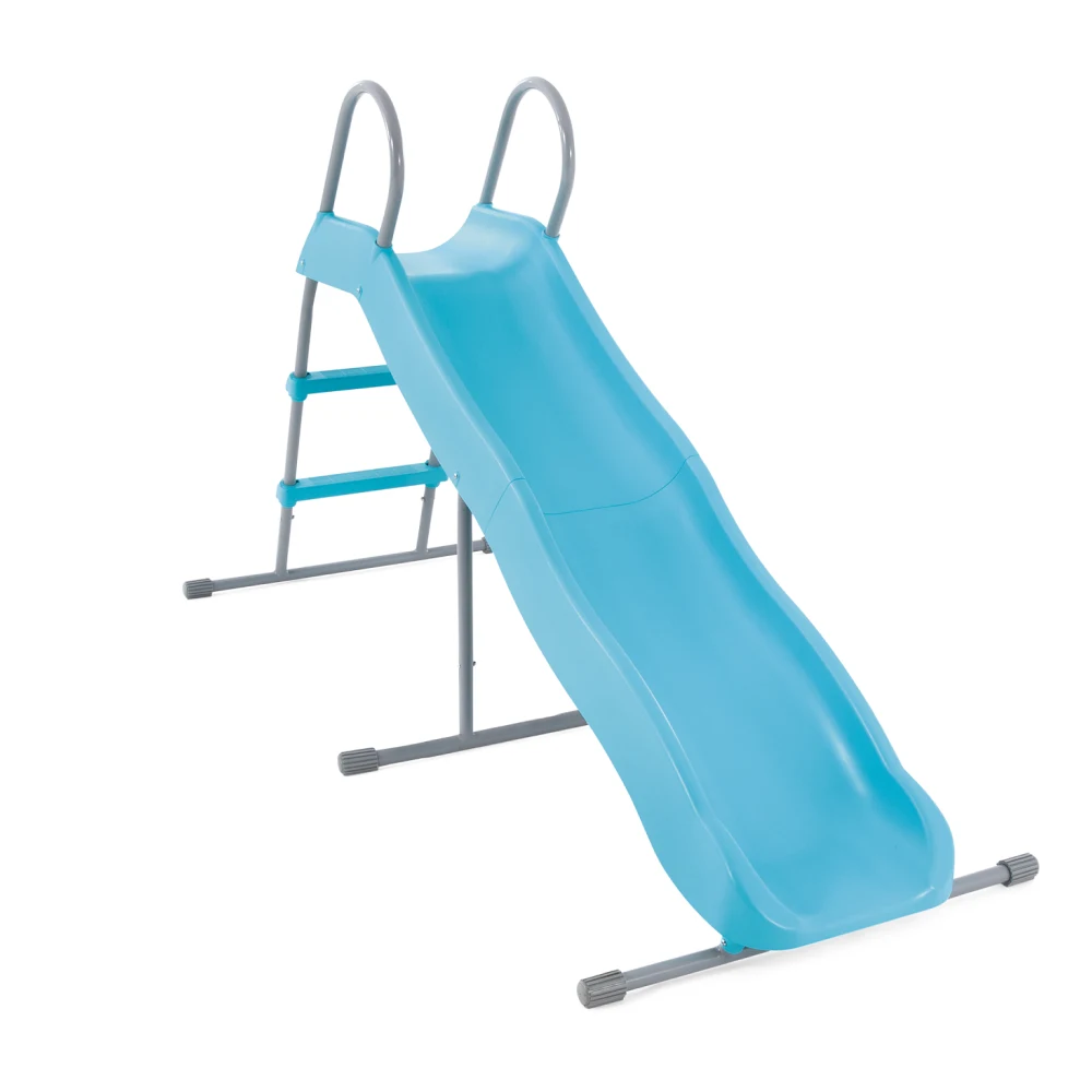 44106(1) Tobogan cu cadru metalic, 196×119 cm, 3–10 ani, Intex (44106) - imagine 1