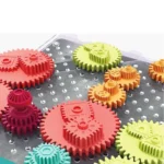 Joc de masă educativ cu roți dințate, Hola 7985 (00767) - imagine 2