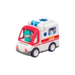 Jucărie muzicală Ambulanță interactivă cu lumini și sunete, Hola 9997 (00491)