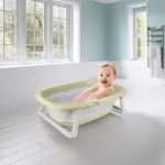 Cada pliabila pentru baie - verde - imagine 5