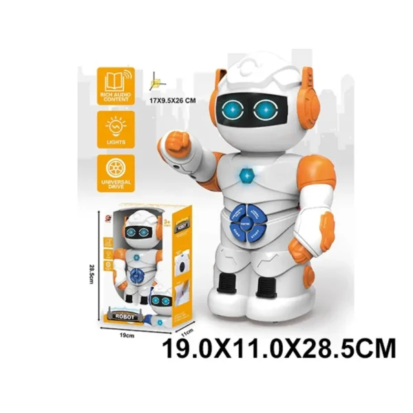 Jucarie robot pe baterii