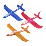 Jucarie avion din penoplast cu lumini - imagine 2