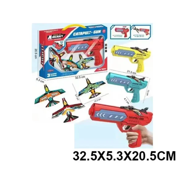 Jucarie avion cu catapulta