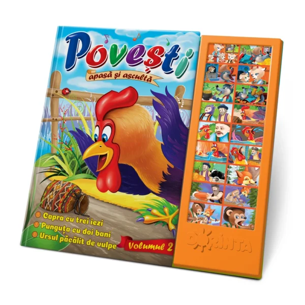 (43578) Carte cu sunete. Povești volumul 2