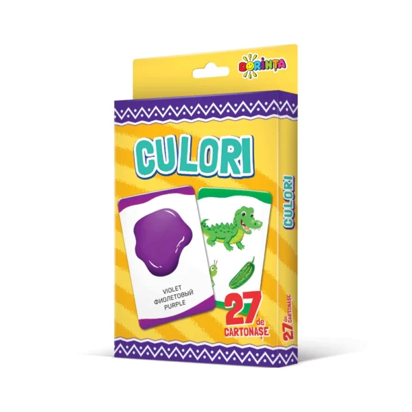 (00859) 27 de cartonase. Culori