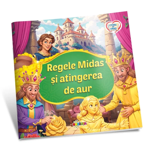 (01689) Citesc cu drag.Regele Midas si atingerea de aur
