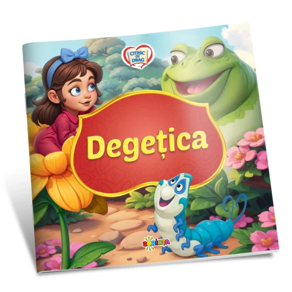 (01573) Citesc cu drag. Degețica