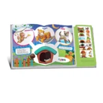 (400637) Carte cu sunete.Cine unde locuieste - imagine 2