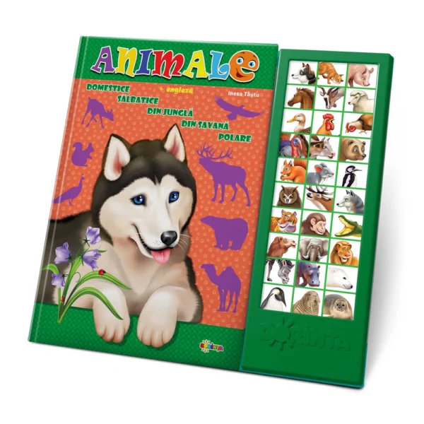 (40768) Carte cu sunete.S. Animale + engleza