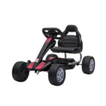 Kart cu pedale pentru copii, negru (1801/2 neagra)