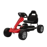 Kart cu pedale pentru copii, roșu