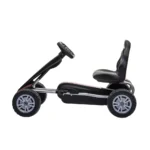 Kart cu pedale pentru copii, negru (1801/2 neagra) - imagine 2