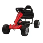 Kart cu pedale pentru copii, roșu - imagine 3