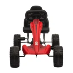 Kart cu pedale pentru copii, roșu - imagine 4