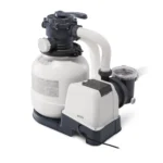 Pompă de filtrare cu nisip Krystal Clear SX2100, rezervor 23 kg, 7 900 l/h, Intex (26646)