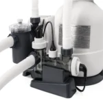 Pompă de filtrare cu nisip și generator de clor Krystal Clear QX2100, rezervor 35 kg, 7900 l/h, Intex (26676) - imagine 2