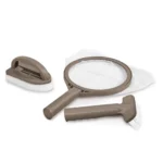 Set de curățare pentru spa gonflabil, plasă și perii pentru pereți și linia apei, Intex (28004)