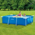 Piscină cu cadru metalic Rectangular Frame 220×150×60 cm, 1662 L, Intex (28270) - imagine 3