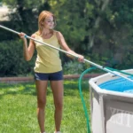 Set de curățare piscină până la 488 cm, plasă, perie și duză de aspirare cu sac colector, Intex (29056) - imagine 4