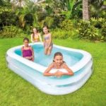 Piscină gonflabilă pentru familie Swim Center Family, 262×175×56 cm, 770 L, 6+ ani, Intex (56483) - imagine 2