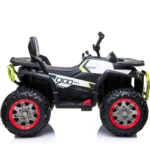 ATV electric pentru copii (MX607/4 alb) - imagine 2