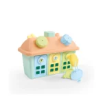 Căsuță interactivă cu sorter de forme și ușă cu cheie, Dolu (5297)