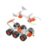 Constructor din metal "Tehnică spațială", 225 piese (2094) - imagine 2