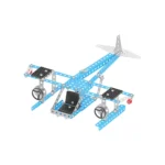 Constructor din metal "Transport aerian", 191 piese (1042) - imagine 3