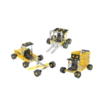 Constructor din metal "Autospecială de construcție", 225 piese (9031) - imagine 2