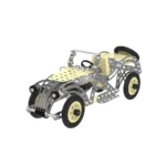 Constructor din metal "Mașină Retro", 284 piese (4821) - imagine 2