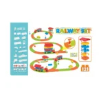 Constructor „Railway Set – Terminal 2”, 121 piese (1240) - imagine 2