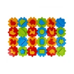 Cub educativ „Smart Kid Lotto” cu figuri geometrice și animale (2018) - imagine 4