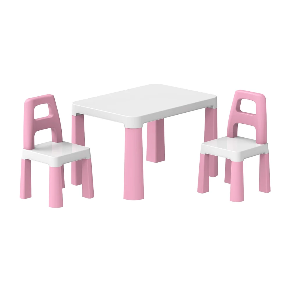 masa-pentru-copii-2-scaune (1) Masă pentru copii cu două scaune (0457) - imagine 1