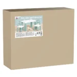 Masă pentru copii cu două scaune , set mobilier verde (0440) - imagine 3