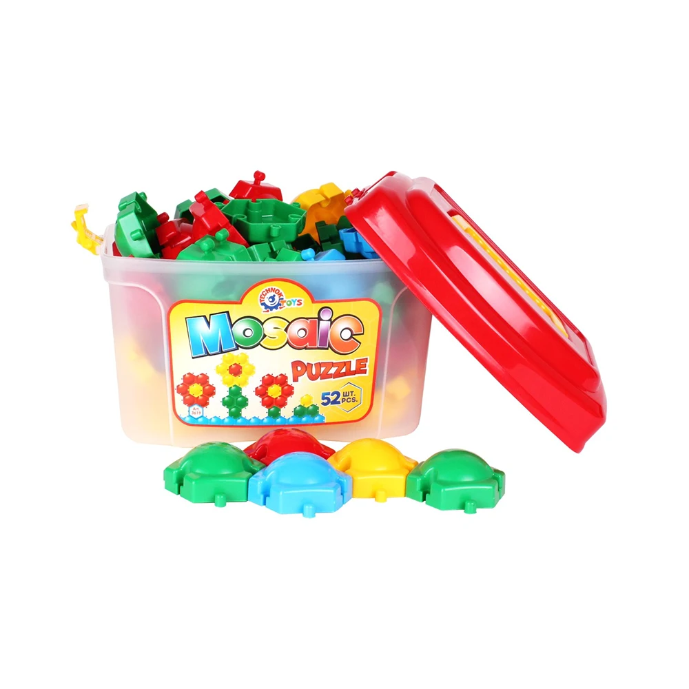 mozaic-puzzle(2) Mozaic Puzzle "Albinuță", 52 piese (3619) - imagine 1