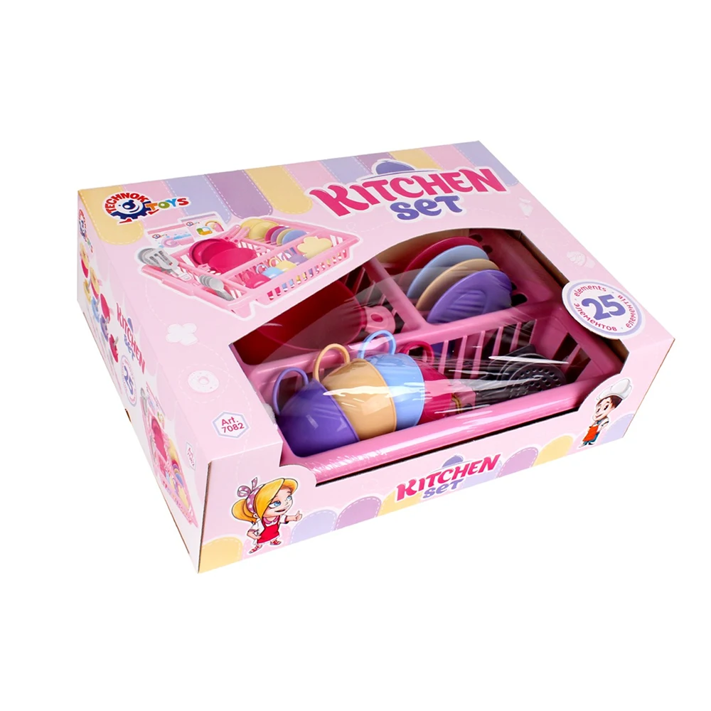 set-bucatarie-vesela-suport-uscare(1) Set de bucătărie – veselă cu suport de uscare (7082) - imagine 1