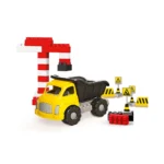 Set camion basculant cu blocuri de construcție – 40 piese, Dolu (6045)