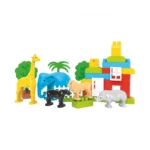 Set constructor cu animale, 40 piese (0334)