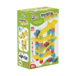 Set constructor cu rampă și 2 mașinuțe, 40 piese (9581)