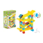 Set constructor cu rampă și 2 mașinuțe, 40 piese (9581) - imagine 2