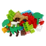 Set constructor fermă cu animale, 45 piese (0341) - imagine 2