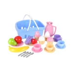 Set de veselă pentru copii cu coș de picnic (7242)