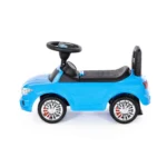 Tolocar SuperCar pentru copii cu volan muzical, albastru, Polesie (84521) - imagine 2