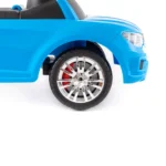 Tolocar SuperCar pentru copii cu volan muzical, albastru, Polesie (84521) - imagine 5