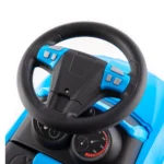 Tolocar SuperCar pentru copii cu volan muzical, albastru, Polesie (84521) - imagine 6