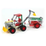 (4876) Constructor din metal "Tractor cu remorca" 265 elemente - imagine 2